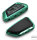 Glossy Carbon-Look Schlüssel Cover passend für BMW Schlüssel rot SEK14-B7-3