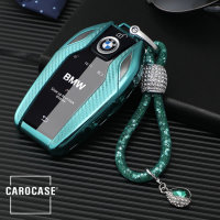 silicona funda para llave de BMW B8 plata