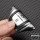 Silikon Leder-Look Schlüssel Cover passend für Hyundai Schlüssel rot SEK13-D1-3