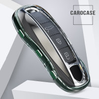 silicona funda para llave de Porsche PE2 verde