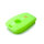 Cover Guscio / Copri-chiave silicone compatibile con Mercedes-Benz M9 verde (illuminante)
