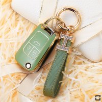 Glossy TPU key cover (SEK18/2) for Opel keys - green
