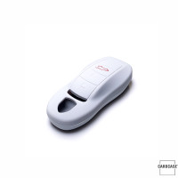 Cover Guscio / Copri-chiave silicone compatibile con Porsche PEX grigio