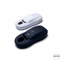 Cover Guscio / Copri-chiave silicone compatibile con Porsche PEX grigio