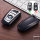 Glossy Silikon Schutzhülle / Cover passend für BMW Autoschlüssel B4, B5 schwarz