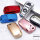 Glossy Silikon Schutzhülle / Cover passend für BMW Autoschlüssel B4, B5 rosa