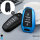 Coque de protection en silicone pour voiture Opel, Citroen, Peugeot clé télécommande P2 bleu