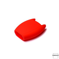 Coque de protection en silicone pour voiture Mercedes-Benz clé télécommande M6 rouge