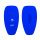 Silikon Schutzhülle / Cover passend für Ford Autoschlüssel F5 blau