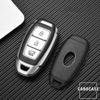 Coque de protection en silicone pour voiture Hyundai clé télécommande D9 vert