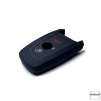 Coque de protection en silicone pour voiture BMW clé télécommande B4 noir