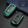 Glossy Schlüsselhülle mit Tastenschutz passend für Ford Schlüssel grün SEK15-F9-23