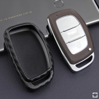 silicona funda para llave de Hyundai D1, D2 negro
