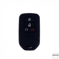 Silikon Schutzhülle / Cover passend für Honda Autoschlüssel H13 schwarz