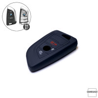 Silicone key fob cover case fit for BMW B6, B7 remote key...