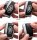 Silicone key fob cover case fit for Land Rover, Jaguar LR2 remote key silver