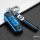 Cover Guscio / Copri-chiave silicone compatibile con Mazda MZ1, MZ2 blu
