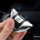Silikon Leder-Look Schlüssel Cover passend für Mazda Schlüssel blau SEK13-MZ2-4