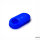 Silicone key fob cover case fit for Fiat FT2 remote key blue