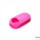 Cover Guscio / Copri-chiave silicone compatibile con Fiat FT2 rosa