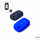 Silikon Schutzhülle / Cover passend für Renault Autoschlüssel R5 blau