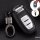 Silicone key fob cover case fit for Audi AX4 remote key black