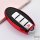 Cover Guscio / Copri-chiave silicone compatibile con Nissan N5, N6, N7, N8, N9 rosso