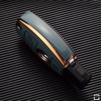 Coque de clé de voiture en TPU brillant (SEK18) compatible avec Mercedes-Benz clés - rouge
