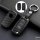 Silicone key cover (SEK3) for Volkswagen, Skoda, Seat keys incl. silicone hook (KRB21) - black