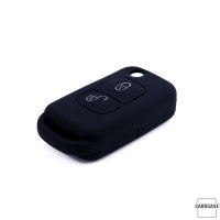 Silicone key fob cover case fit for Mercedes-Benz M1 remote key black