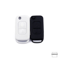 Silicone key fob cover case fit for Mercedes-Benz M1 remote key black