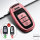 Black-Glossy Silikon Schutzhülle passend für  Schlüssel rosa SEK7-AX4-10