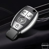 silicona funda para llave de Mercedes-Benz M7 plata