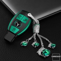 Cover Guscio / Copri-chiave silicone compatibile con Mercedes-Benz M7 rosso