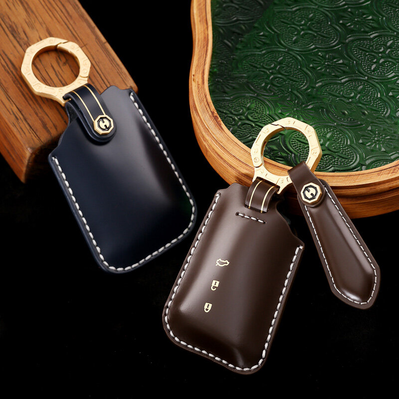 Leder Hülle für Lexus Autoschlüssel (Typ L9) | Carocase Premium Premium Schutzhülle Autoschlüssel Case