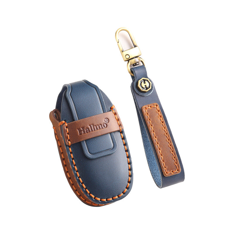 Leather case for Suzuki car keys (type SK8) | Carocase Premium Premium key fob cover case - Detail view 3