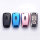 Silicone key fob cover case fit for Ford F8, F9 remote key rose