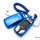Cover Guscio / Copri-chiave silicone compatibile con Audi AX6 blu