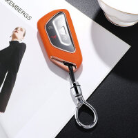 Seat / Skoda / VW marka araç anahtarları için deri kılıf (V11 tipi) | Carocase Premium