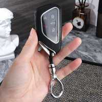 Seat / Skoda / VW marka araç anahtarları için deri kılıf (V11 tipi) | Carocase Premium