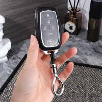 Funda de piel para llaves de coche Toyota (tipo T3) | Carocase Premium