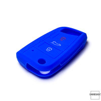 Cover Guscio / Copri-chiave silicone compatibile con Volkswagen V8X, V8 rosso