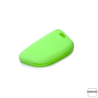 Silicone key fob cover case fit for BMW B6 remote key luminous green