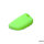 Silicone key fob cover case fit for BMW B6 remote key luminous green