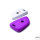 Cover Guscio / Copri-chiave silicone compatibile con BMW B6 viola