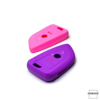 Cover Guscio / Copri-chiave silicone compatibile con BMW B6 rosa