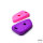 Silicone key fob cover case fit for BMW B6 remote key rose