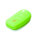 Silicone key fob cover case fit for Audi AX3 remote key luminous green