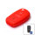 Cover Guscio / Copri-chiave silicone compatibile con Audi AX3 rosso