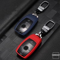 Silikon Schlüssel Cover passend für Mercedes-Benz Schlüssel M9 schwarz